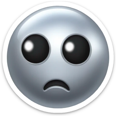 Metal cute black eyes Kirby ball driving on 4 car wheels sticker