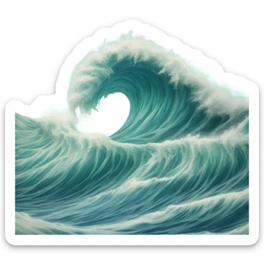 wave sticker