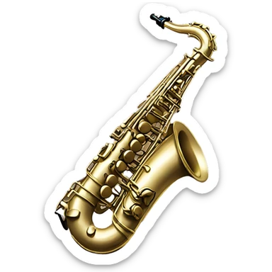 saxophone sticker