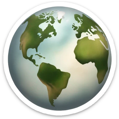 the earth but when it was first created sticker