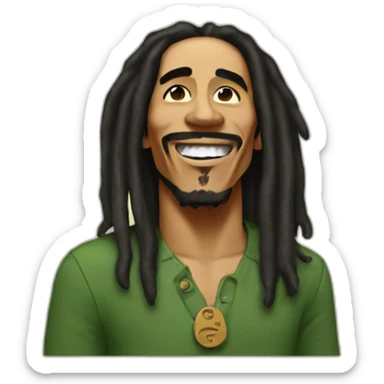 Bob Marley sticker