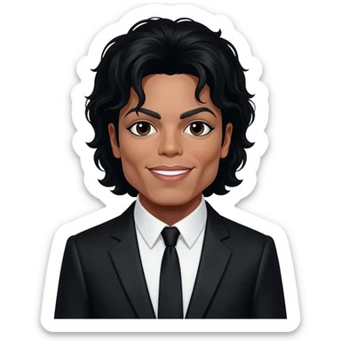 Michael Jackson in 2009 sticker