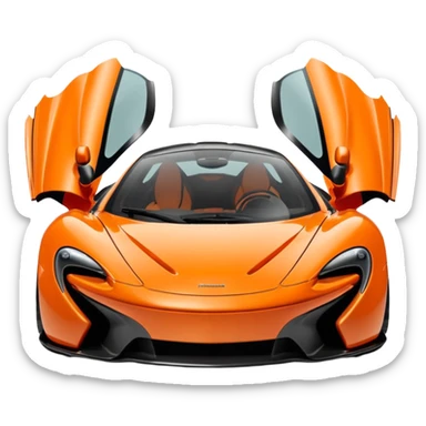 McLaren logo sticker