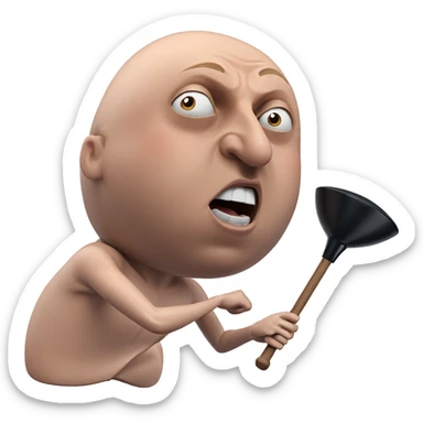 parody of surprising strength sticker