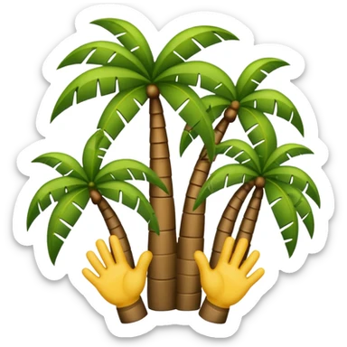 Palms up together sticker
