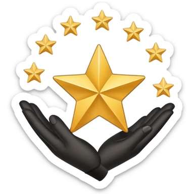 Make me a flat icon to show "How real parents rate this" sticker