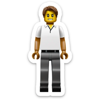 roger federer lego full body sticker