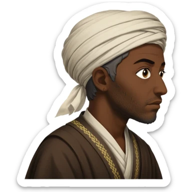 fleeing Iranians, in profile sticker