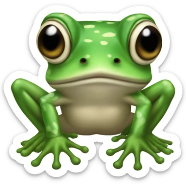 Coqui frog sticker