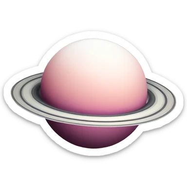 lightpink saturn sticker