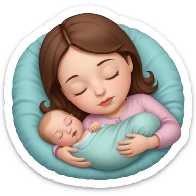 Júlia Anderson As NewBorn Baby  sticker