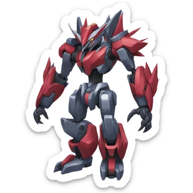 Bisharp-Zoroark-medabot-Mecha full body sticker