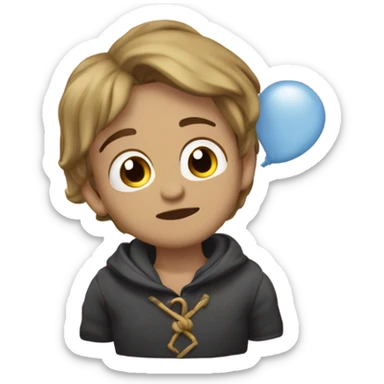 Enamorado enfadado y llorando  sticker