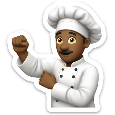 Chef kissing his hand sticker