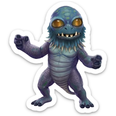 A Spectrobes-creature  sticker