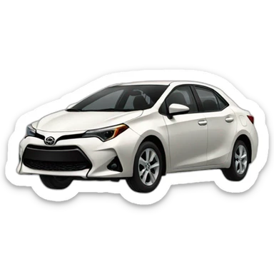 Toyota corolla sticker