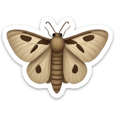 moth sticker