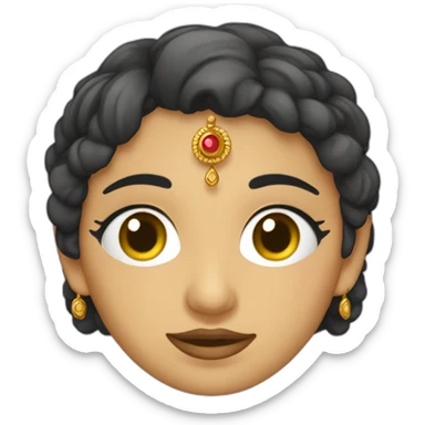 Mujer de la antigua Roma guiña un ojo y brinda sticker