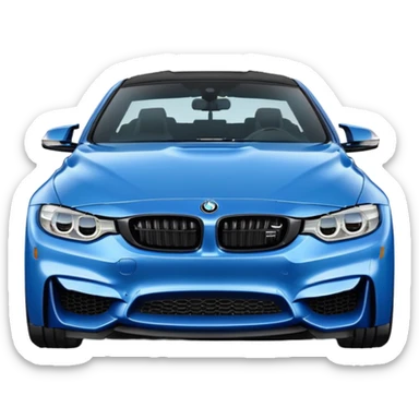 Bmw m4 sticker