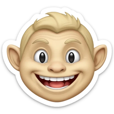 Troll face sticker
