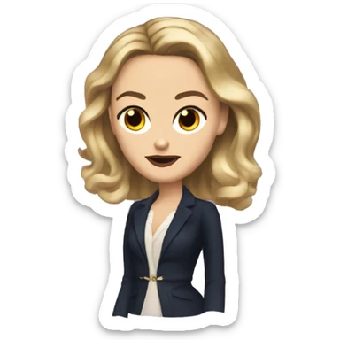 Blair von Gossip Girl  sticker