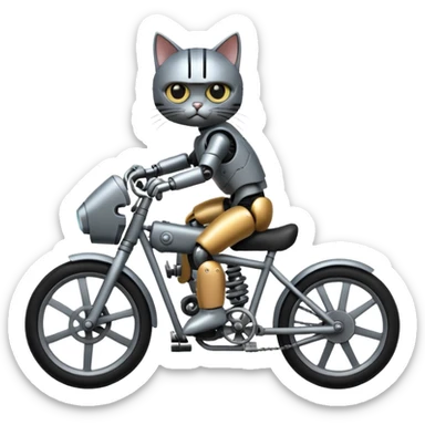 TERMINATOR CAT BIKE sticker