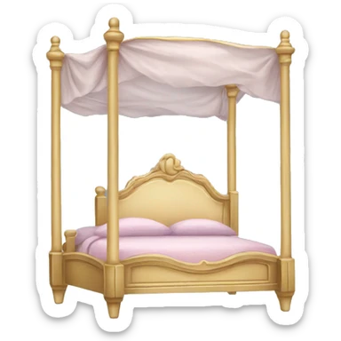 Royal princess bed sticker