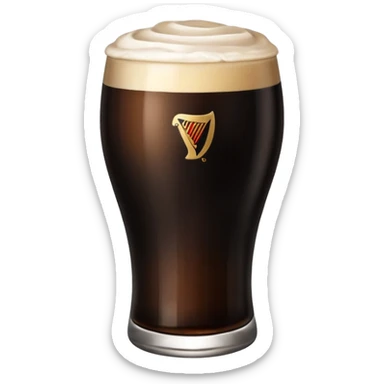 Guiness sticker