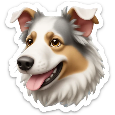 Hund der aussieht wie ein Schwein  sticker