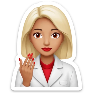 manicurist sticker