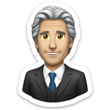 javier milei president of argentina sticker
