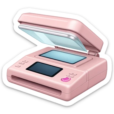 Light Pale Pink Scanner sticker