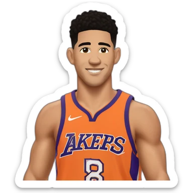 devin booker sticker