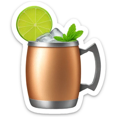 Moscow mule sticker