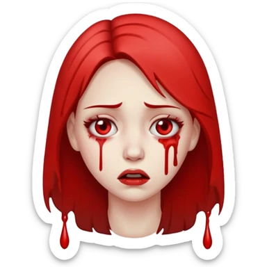 Bleeding Affection sticker