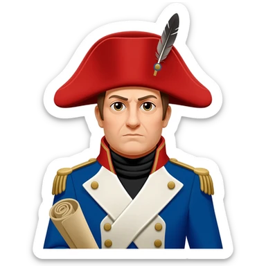 Napoleon Bonaparte sticker