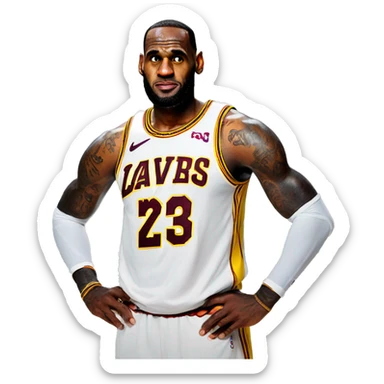 Lebron James sticker