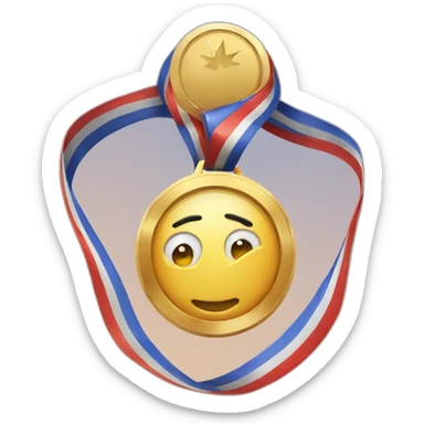 4th place medal sticker