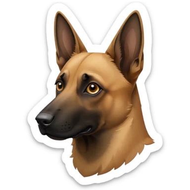 Chien malien  sticker