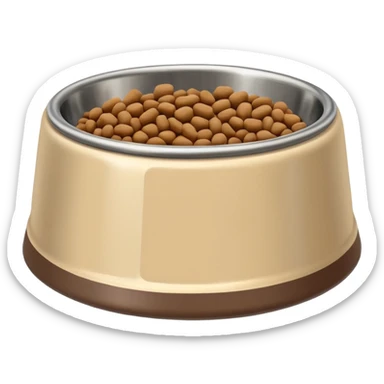 dog food bowl

 sticker