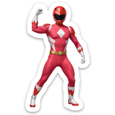 Power Ranger sticker