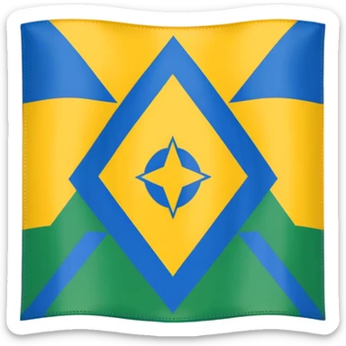Amazigh flag sticker