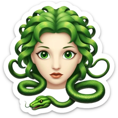Medusa sticker