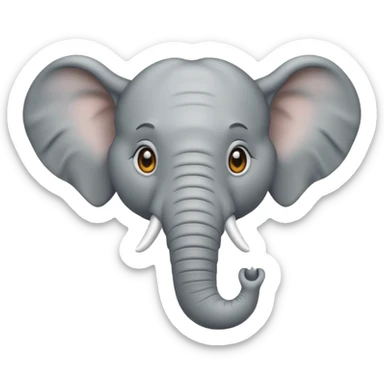 full Elephant sticker