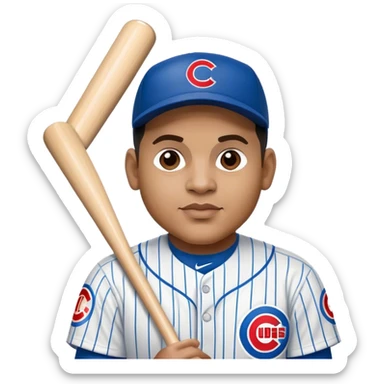 Sammy Sosa Chicago cubs sticker