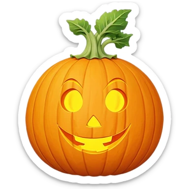 Jack's Turnip lantern sticker