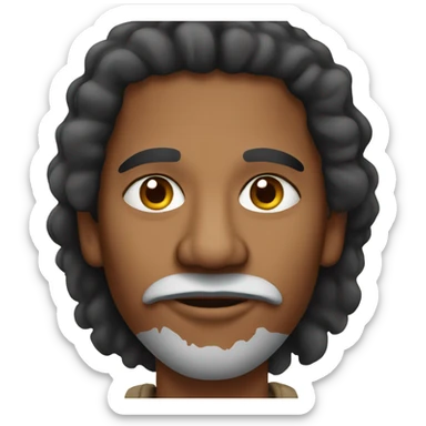 Aboriginal man sticker