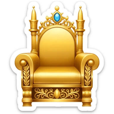 Gods throne sticker