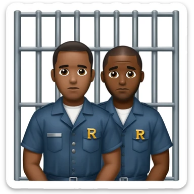 Diddy and r Kelly in jail sticker