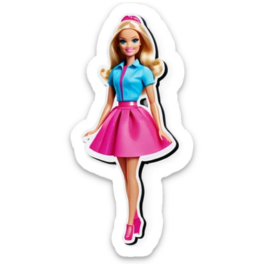 Barbie  sticker